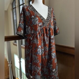Womens Paisley Dress